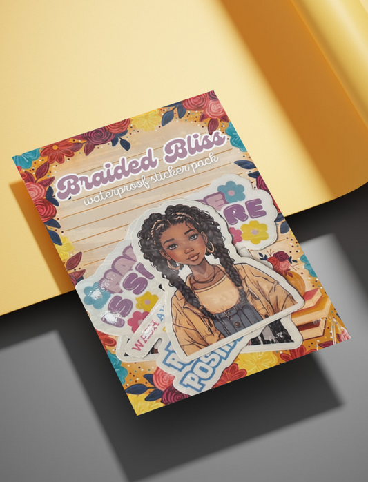 Braided Bliss Sticker Pack